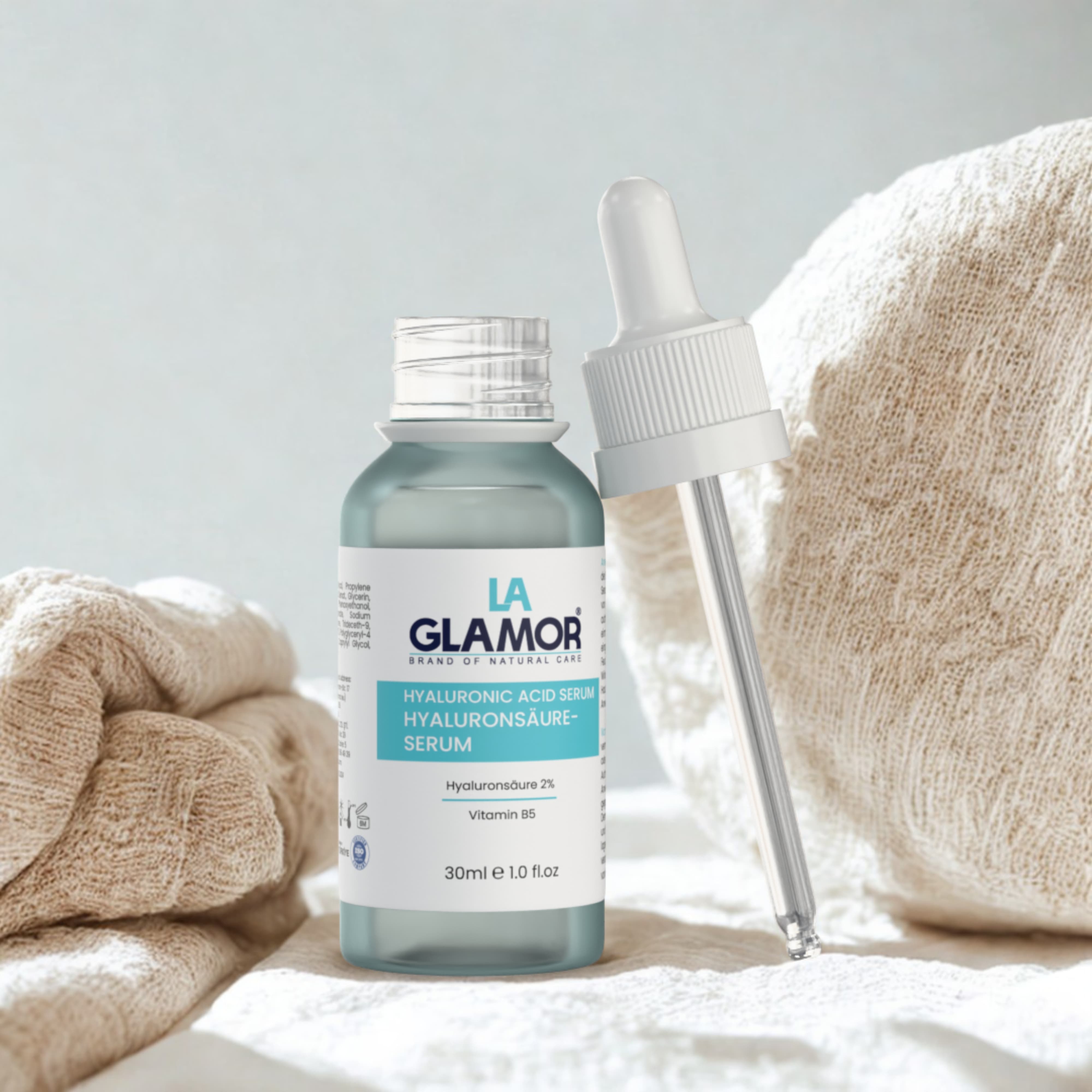 LAGLAMOR® Hyaluronsäure Serum - 30ml Glasflasche