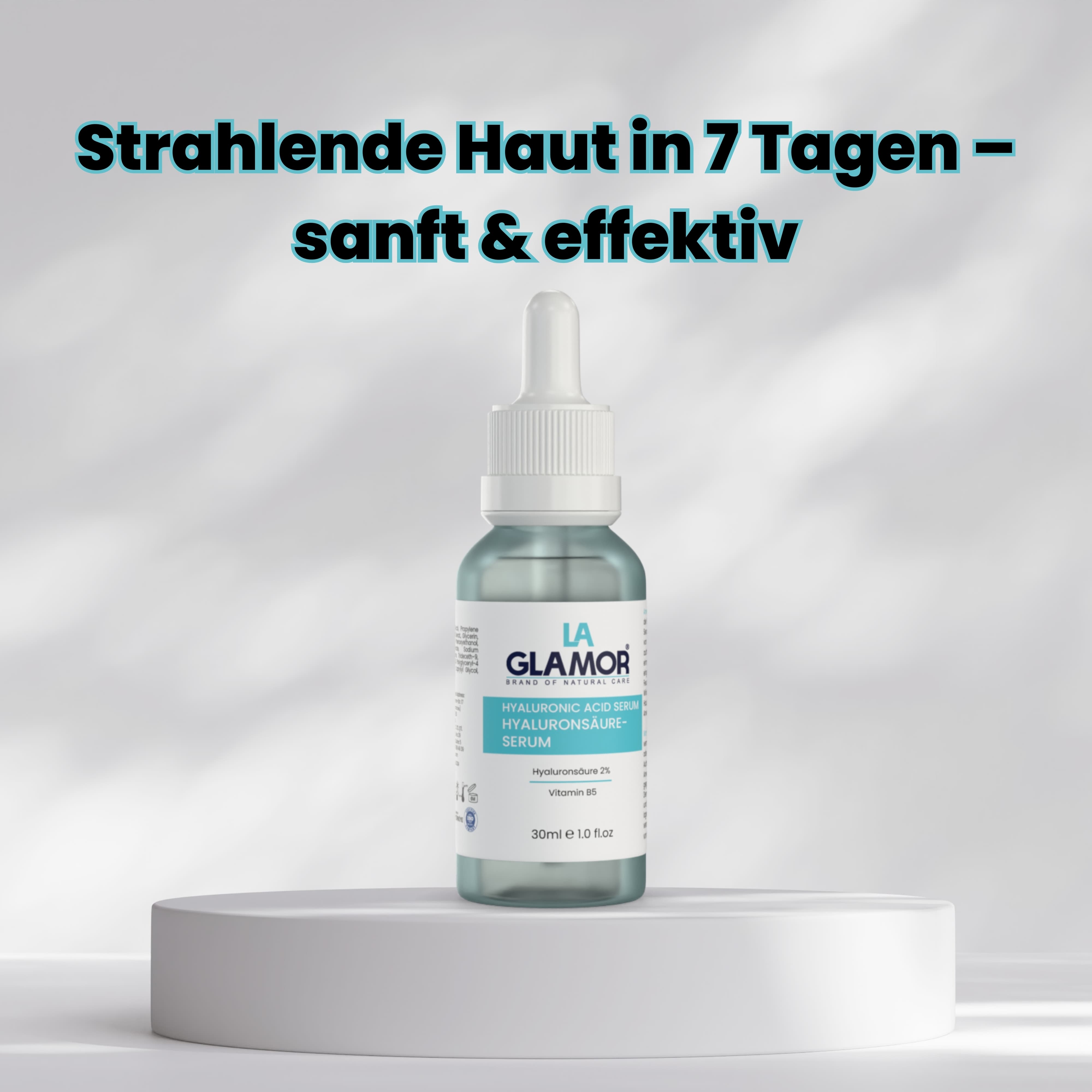 LAGLAMOR® Hyaluronsäure Serum - 30ml Glasflasche